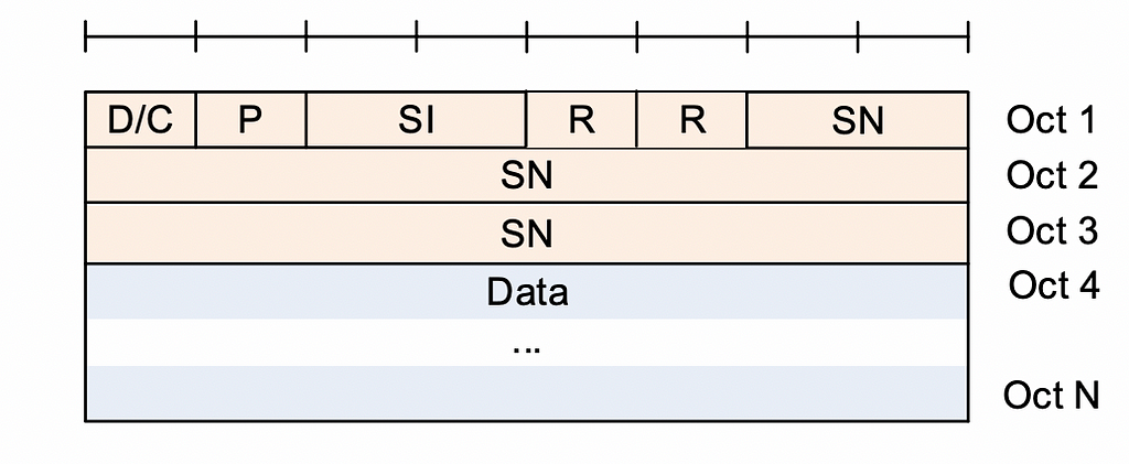 5G NR AMD PDU with 18 bit SN