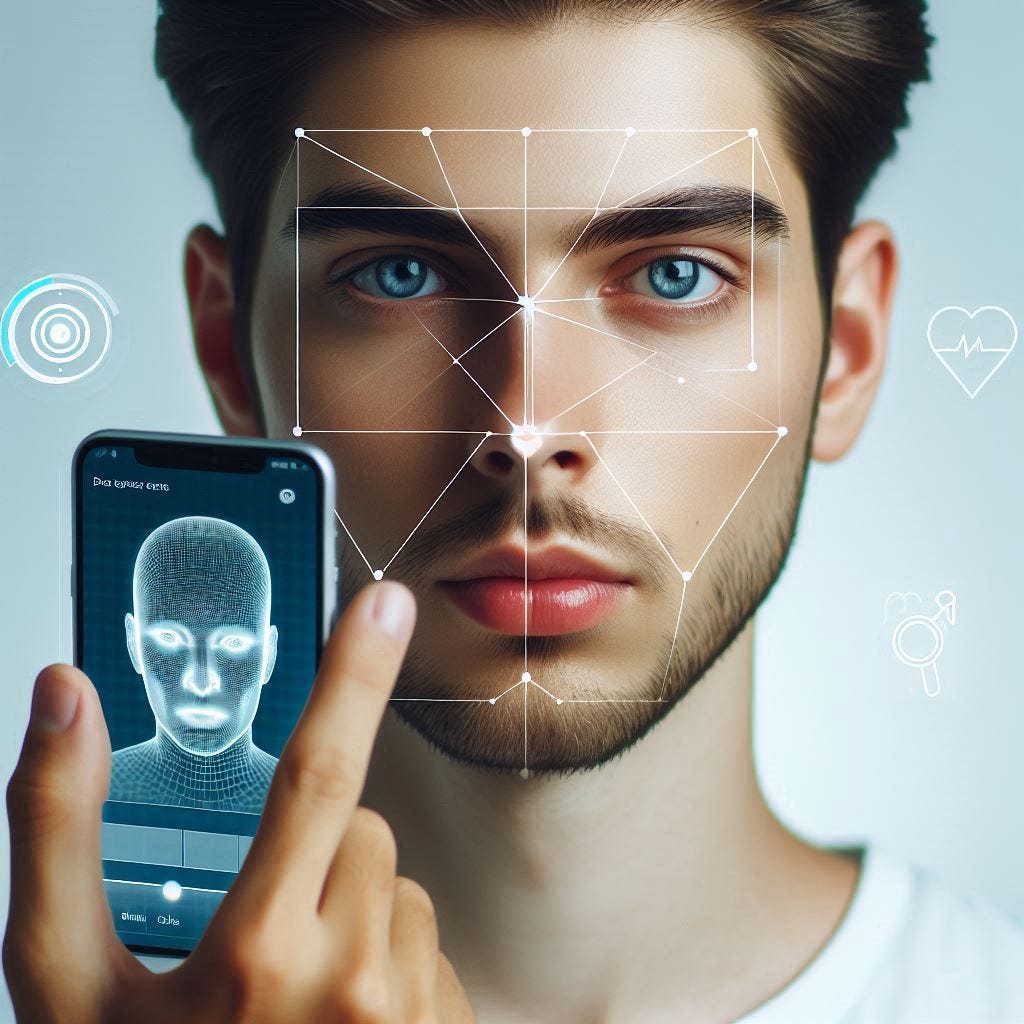 AI Skin analysis via face scan