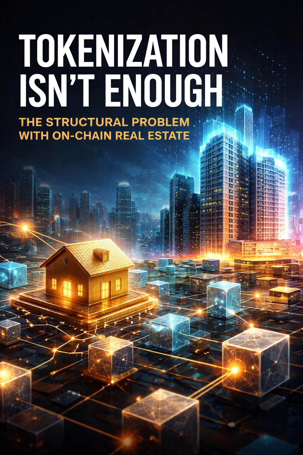 Tokenization Isn’t Enough: The Structural Problem With On-Chain Real Estate
