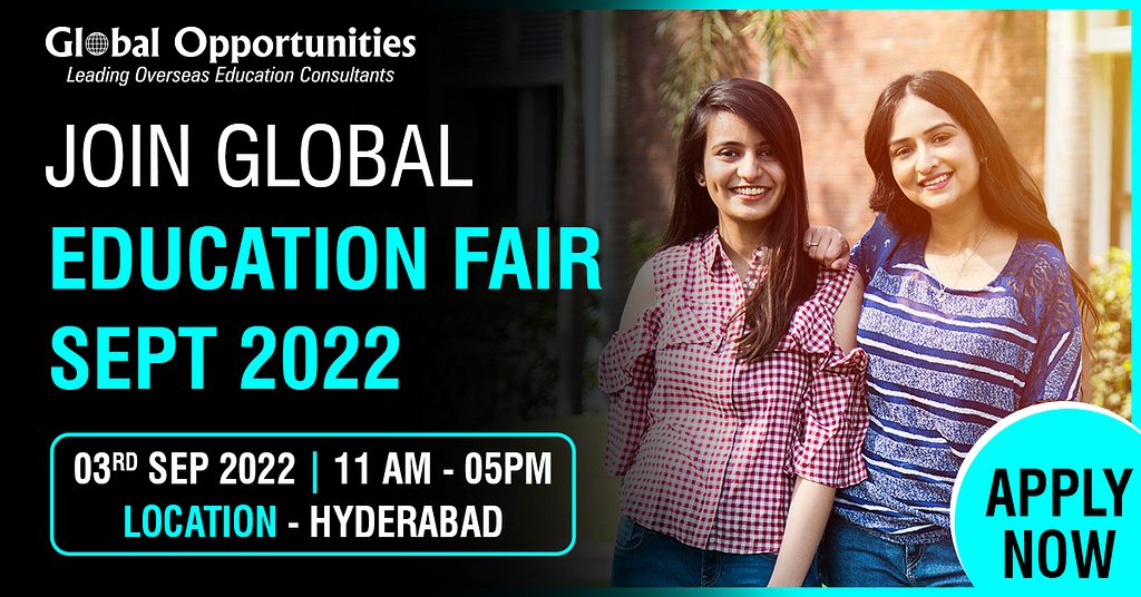 Global Education Fair in September 2022