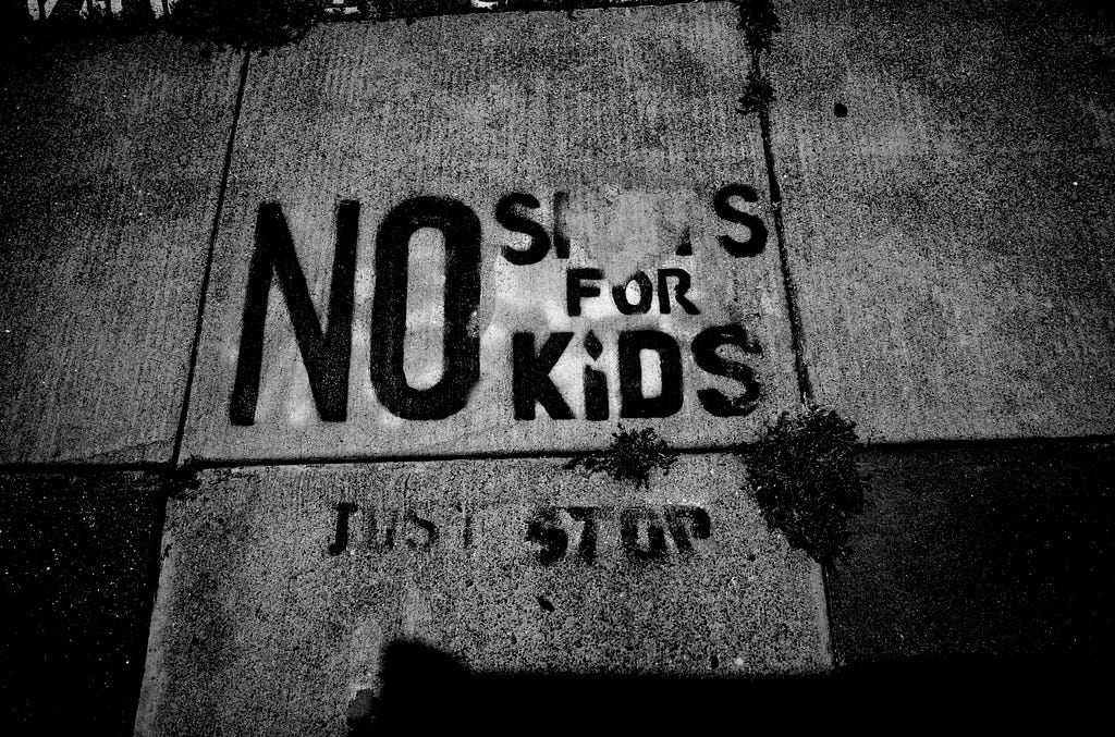 Stencil on sidewalk, Sutter Street near Divisadero Street. San Francisco, California. Photo: Robert Gumpert 21 June 2024