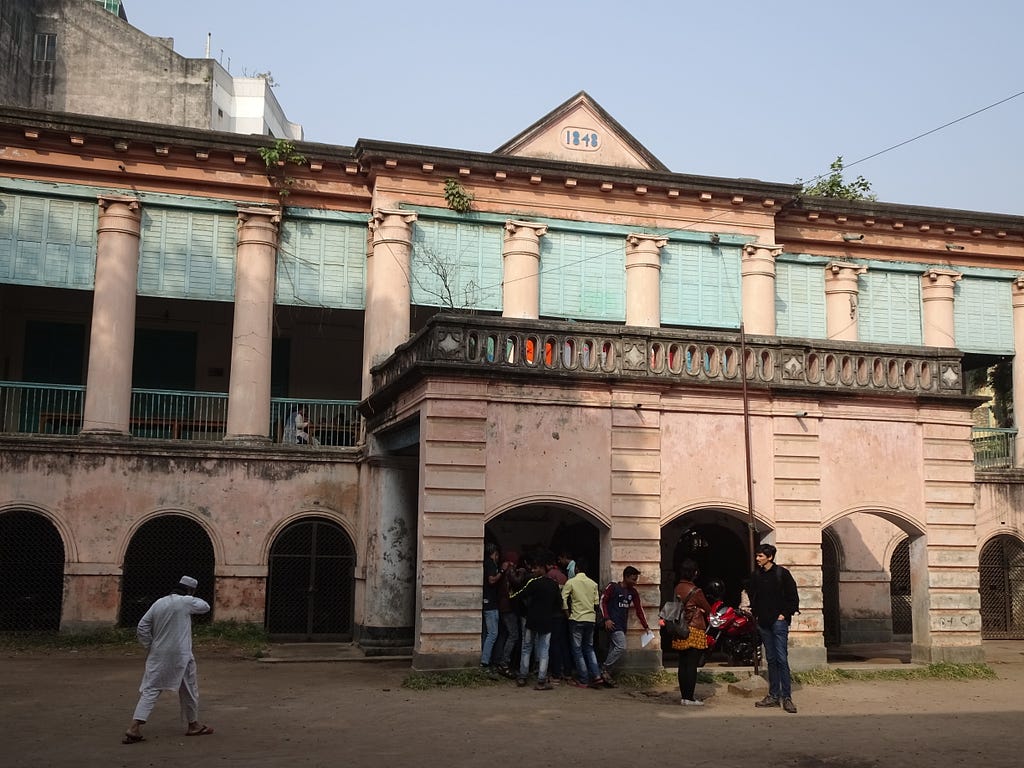 Dhaka city pic: Pogose School
