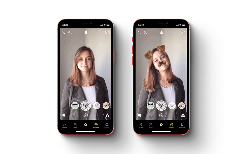 Get inspired by Snapchat to build an app like Instagram.