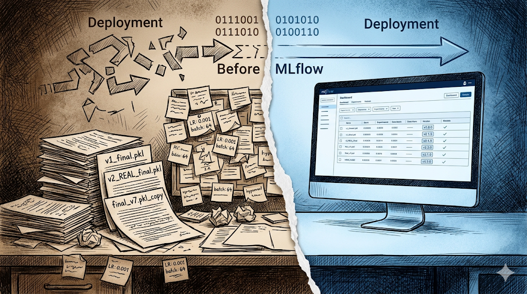 MLflow 101: Why MLOps Matters and How MLflow Solves the Model Deployment Crisis