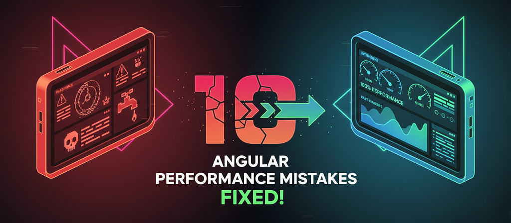 Do You Make These 10 Angular Performance Mistakes That Keep Your App Slow?