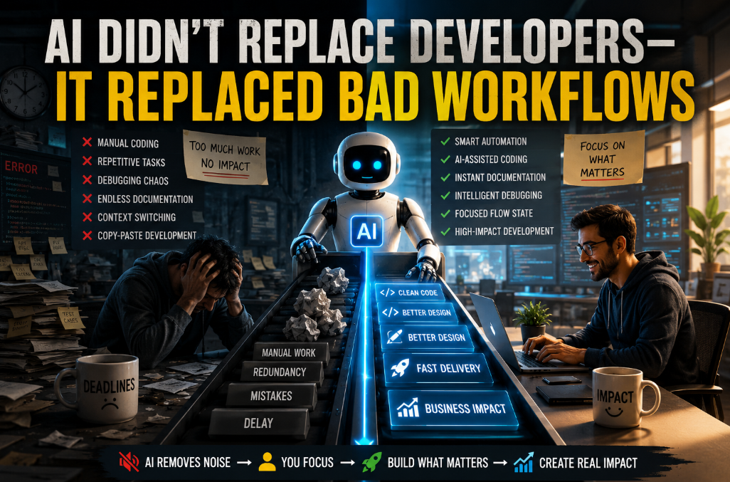 AI Didn’t Replace Developers — It Replaced Bad Workflows