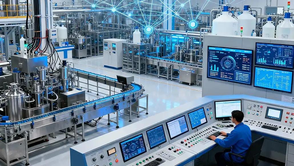 How AI in Pharma MES is Transforming Manufacturing with IIoT
