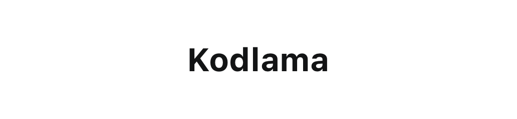 Kodlama