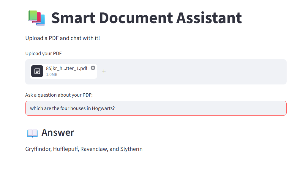 My First AI Project: Chatting With PDFs Using Streamlit + Hugging Face