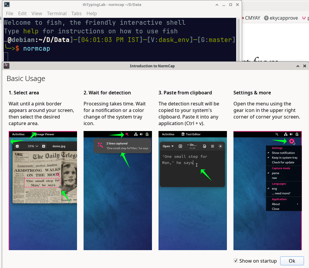 normcap — Extract Text from Screen with