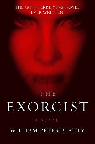 The book cover of the book called “The Exorcist”