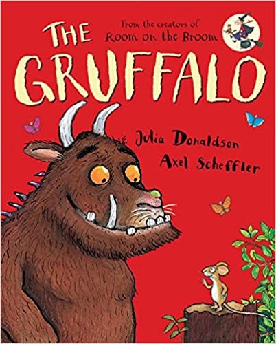 The book cover for the children’s book called “The Gruffalo”