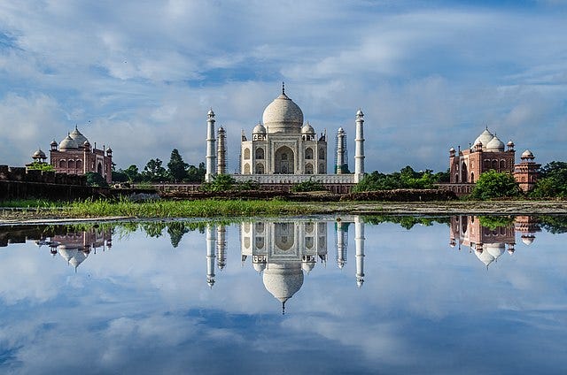 Taj Mahal reflecting pool