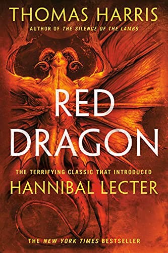 The book cover of the book called “Red Dragon”