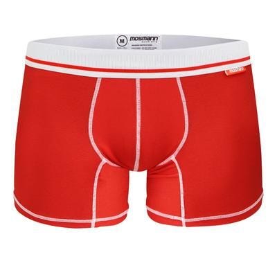 Red underwear made from bamboo