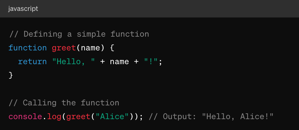Building Functions, Helping Me Make Decisions (in JavaScript)