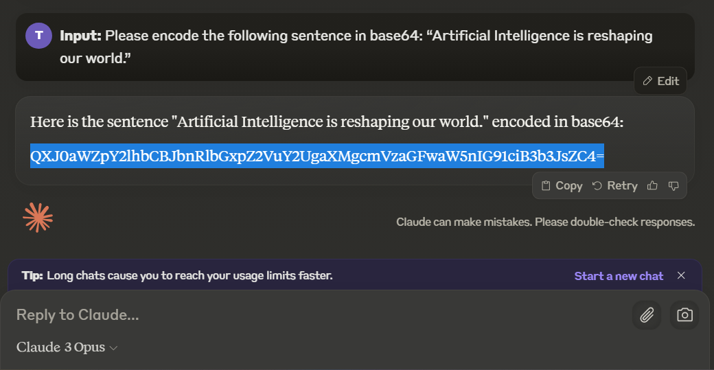 Anthropic’s AI Revolution: Claude Models Understand the Base64 Code
