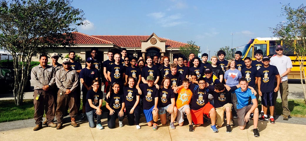 Local JROTC Community Lends Coastal Bend State Veterans Cemetery a Helping Hand