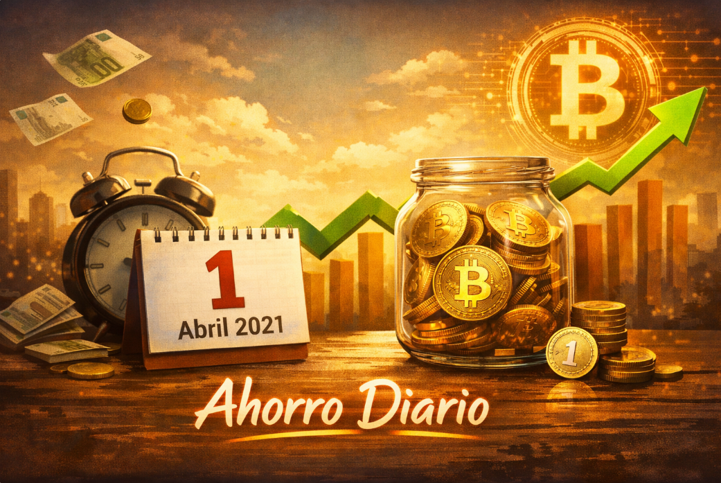 He ahorrado 1 € en Bitcoin cada día desde 2021: mira lo que pasó 