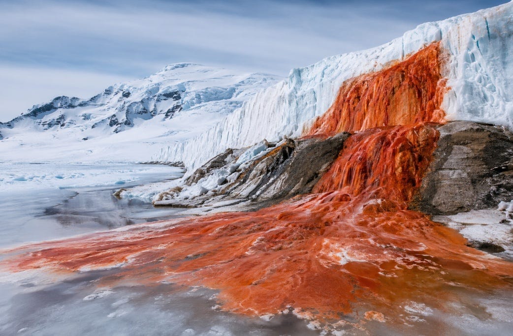 There’s a Waterfall in Antarctica That Looks Like It’s Bleeding