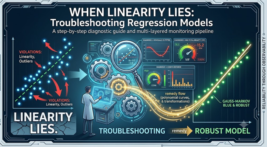 When Linearity Lies: A Data Scientist’s Guide to Troubleshooting Regression Models