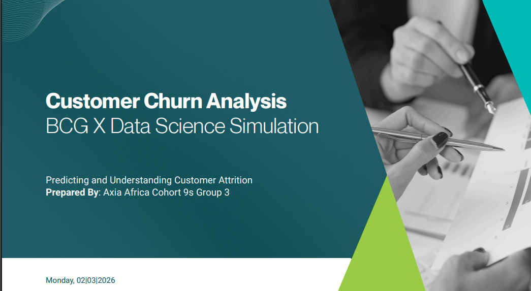 From Data to Decisions: Predicting Customer Churn in the Energy Sector