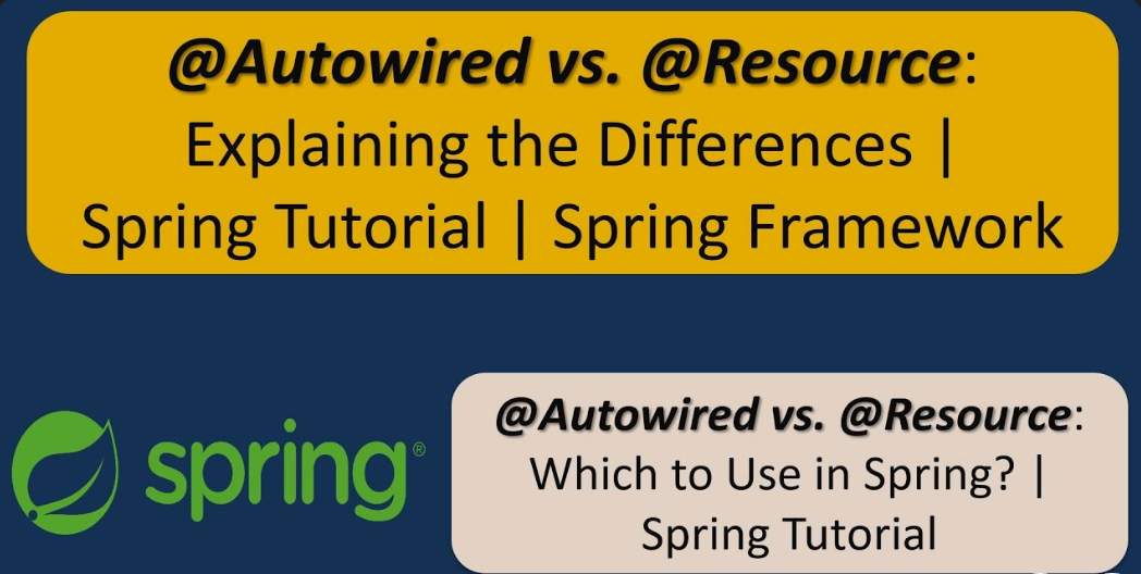 An Interviewer Asked Me Difference Between @Autowired vs @Resource — Here’s the Real Answer
