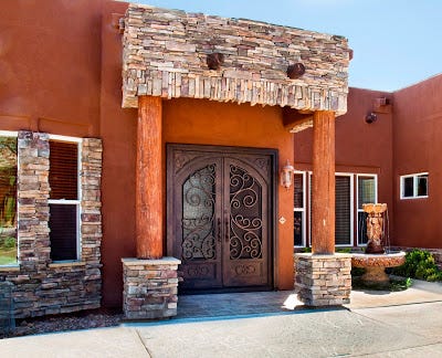 Iron Doors In Phoenix Az Big Benefits Of Iron Glass