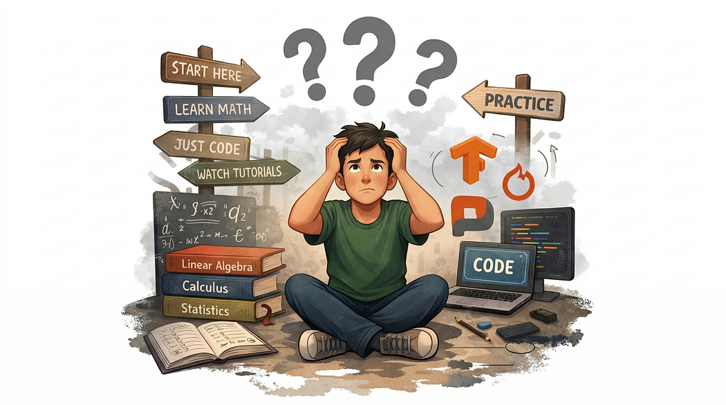 How I Started Learning Machine Learning Without Knowing Where to Start