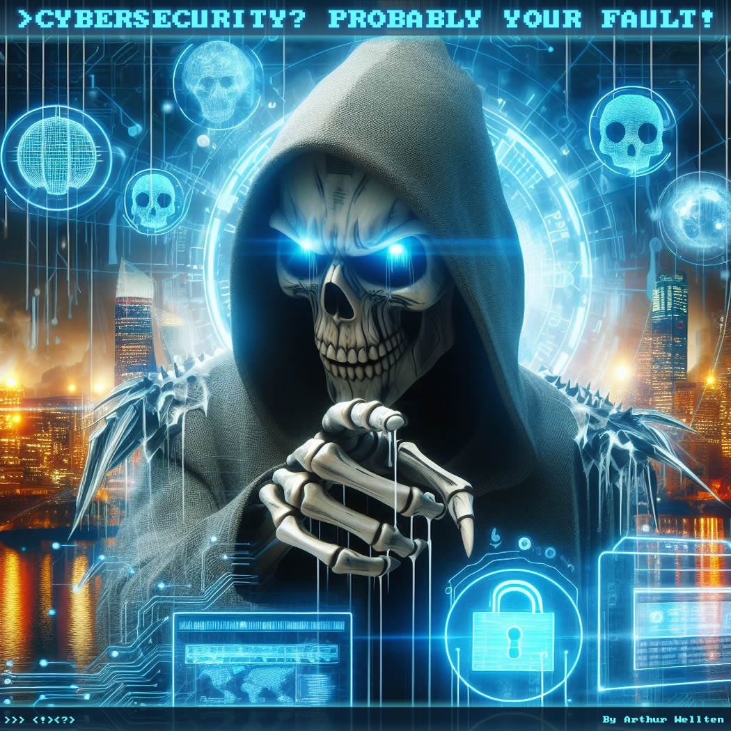 Cyber Attacks? Probably Your Fault!