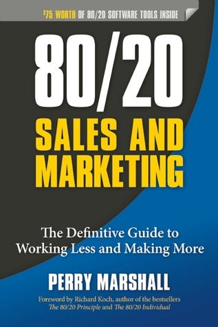 80/20 sales and marketing perry marshall
