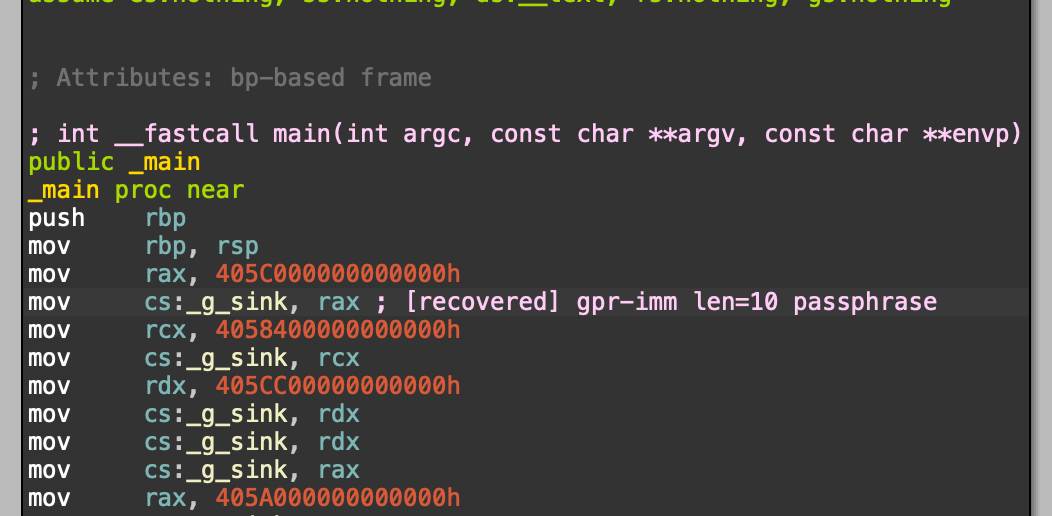 Building an IDA Pro plugin for stack-initialised constant recovery