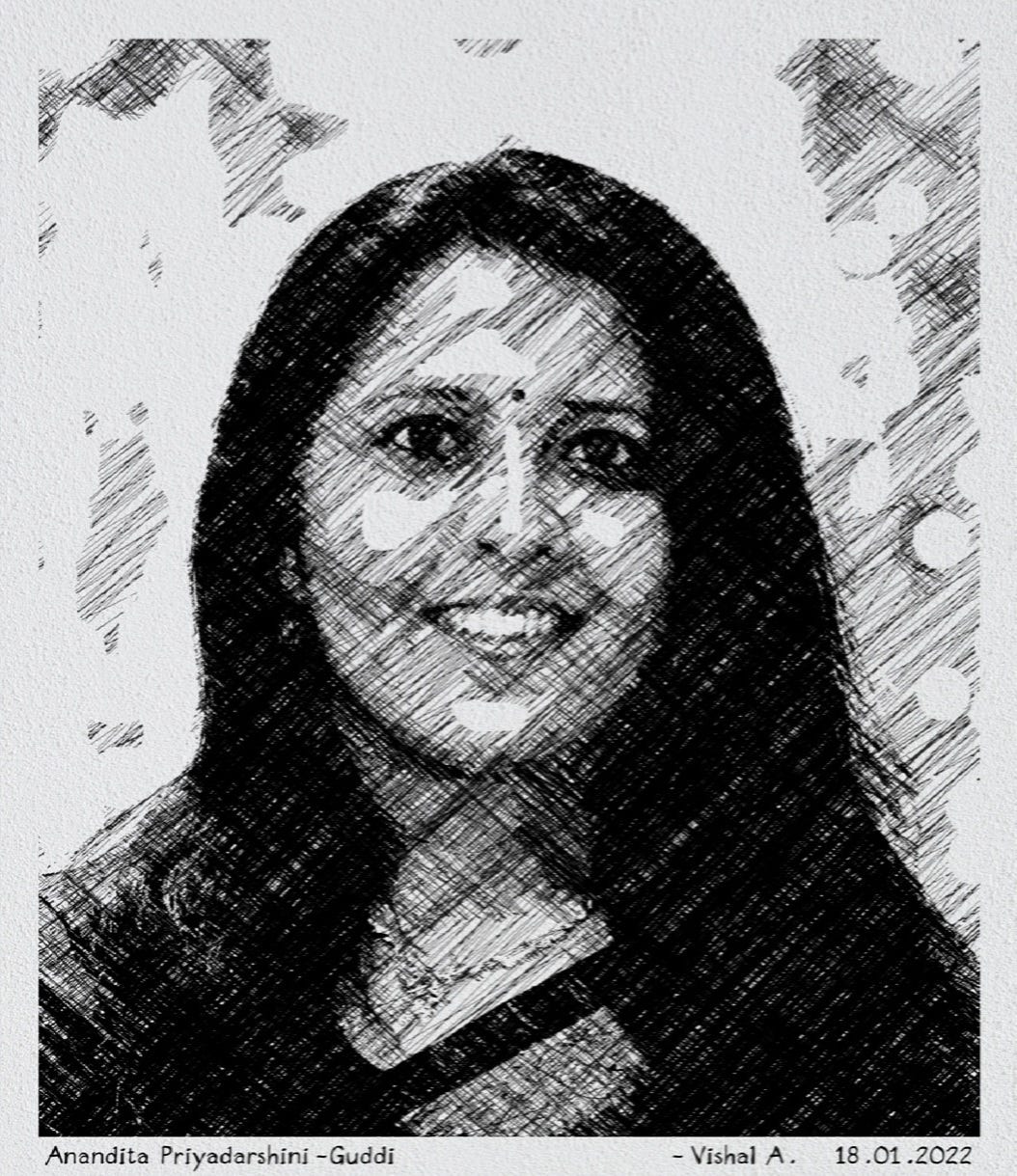 ANANDITA PRIYADARSHINI-GUDDI
A homemaker from Nagpur.