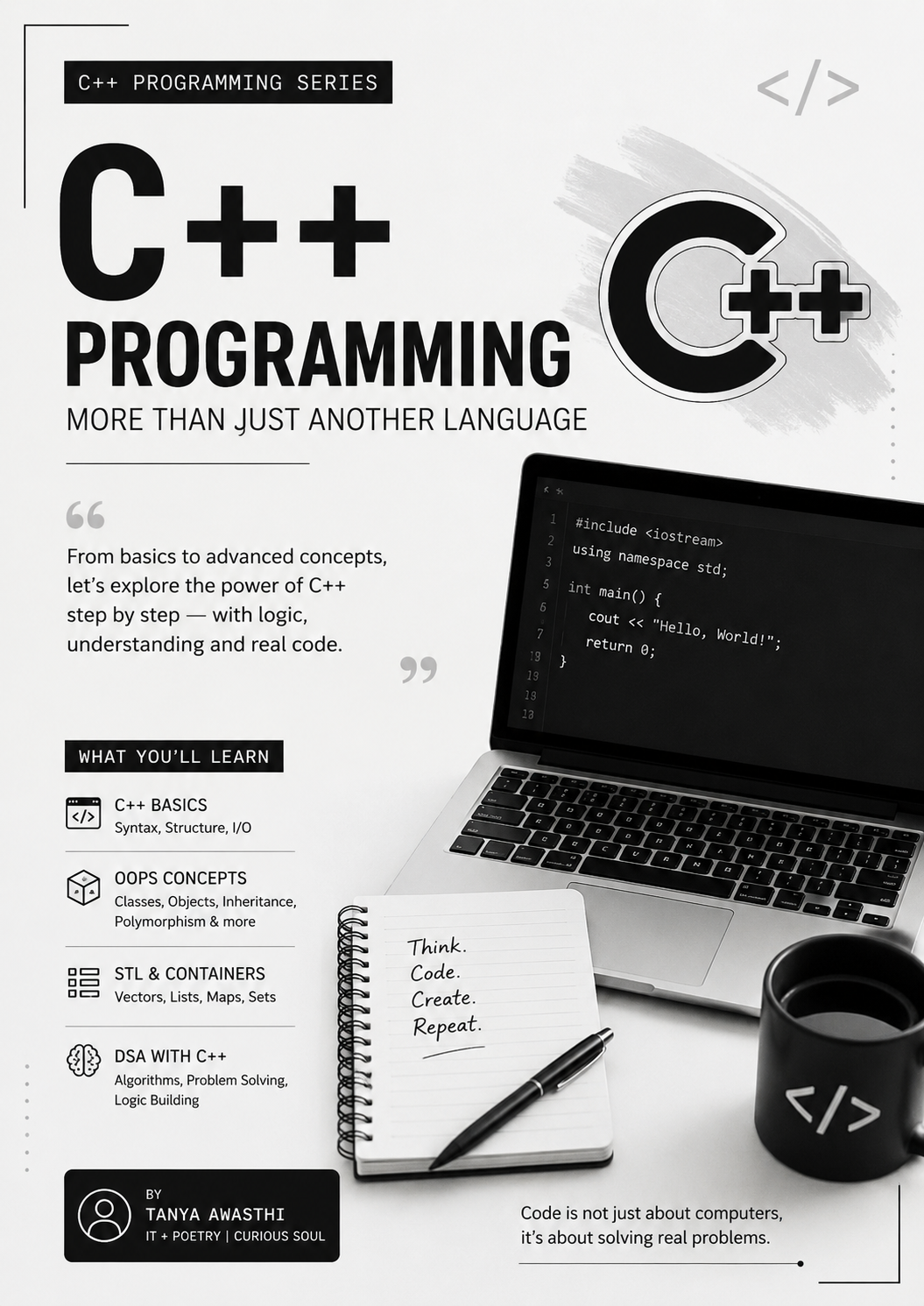 Hello World, Meet C++: Writing Our First Program
