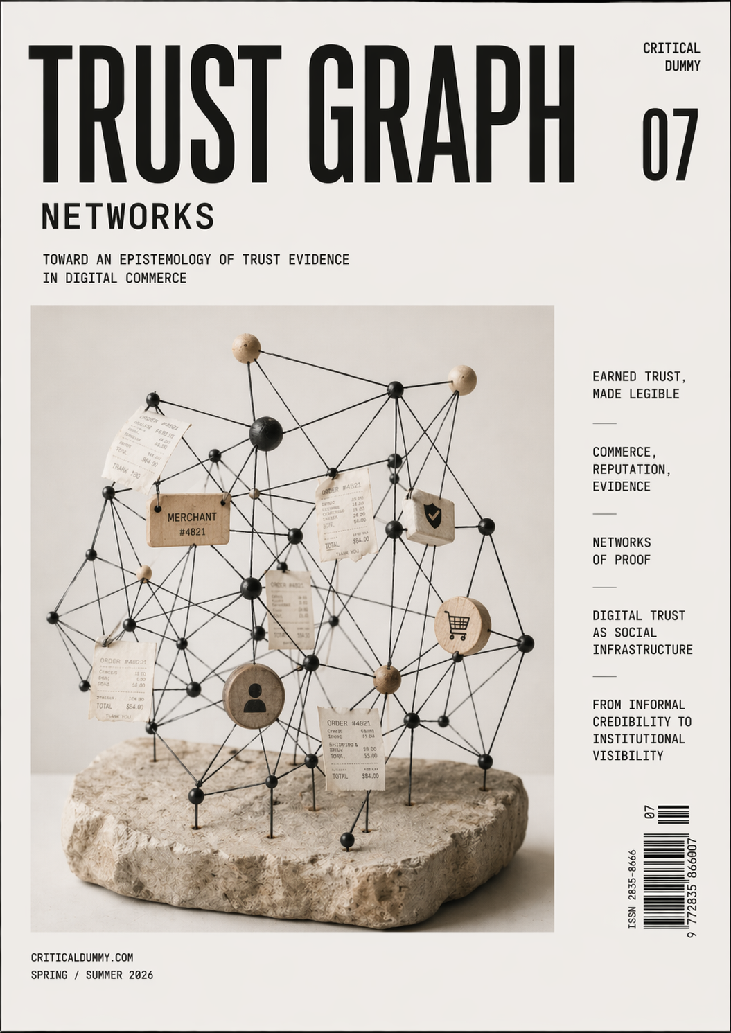 Trust Graph Networks: Theoretical Foundations of Evidential Viability in Digital Commerce — Part I