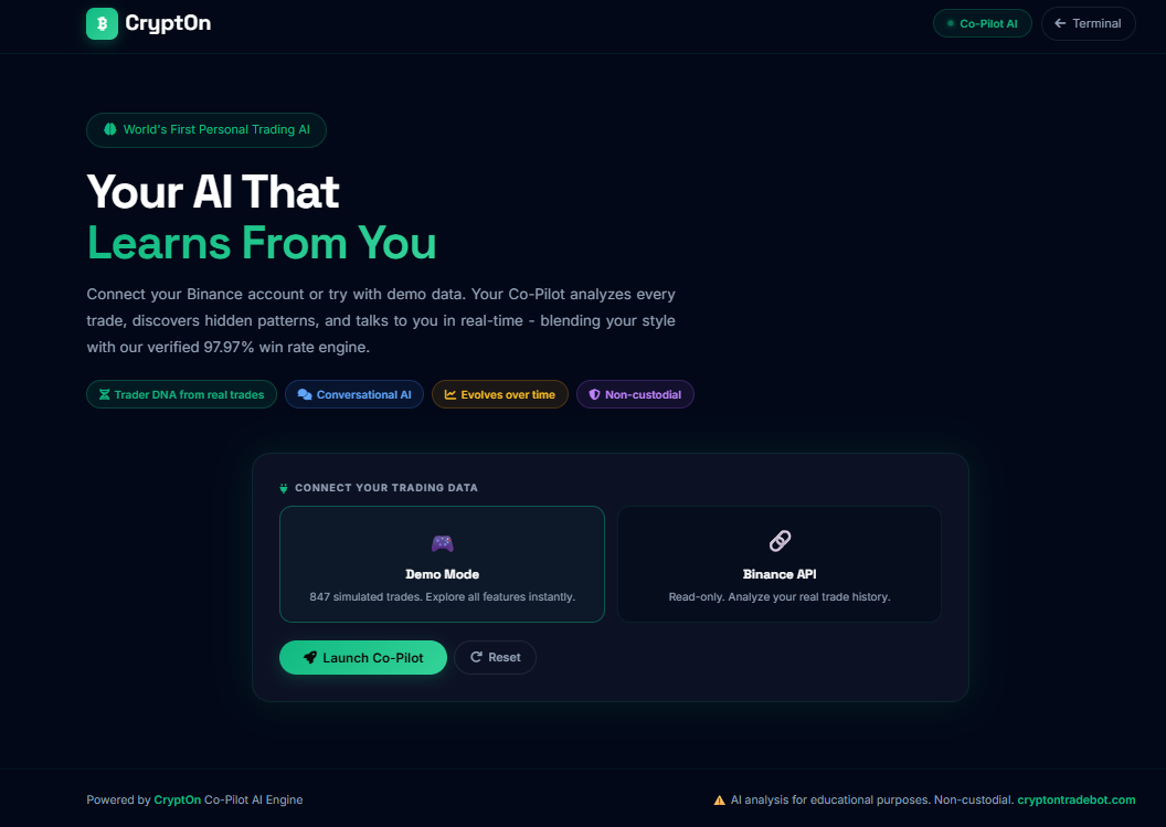 Your AI That Learns From You: The Future of Personal Trading Intelligence