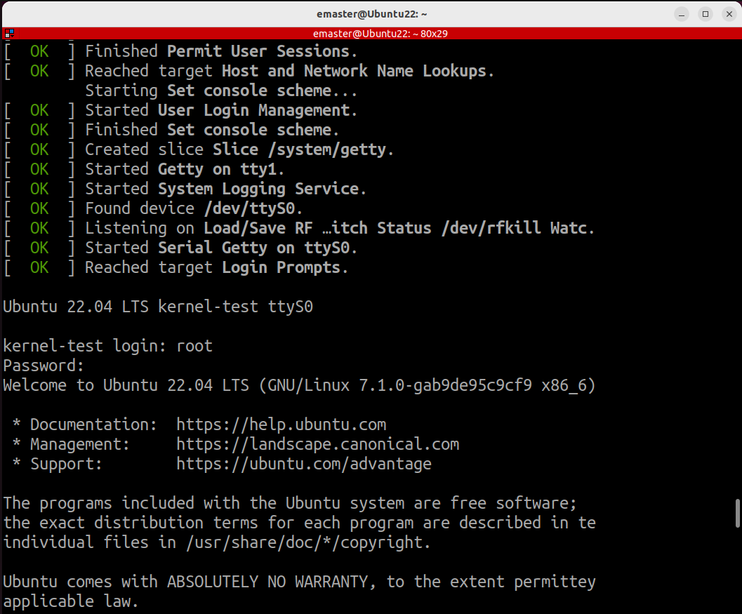 Boot the Latest Linux Kernel With a Real Ubuntu Rootfs in QEMU — One Script