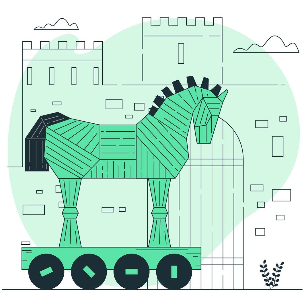 AI is the modern Trojan horse