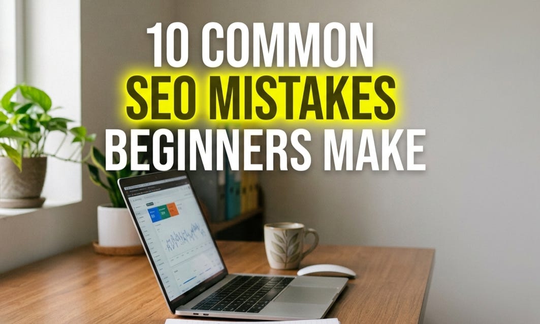 10 common SEO mistakes beginners make