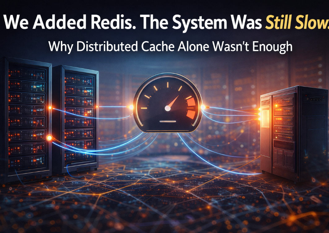 We Added Redis. The System Was Still Slow.
