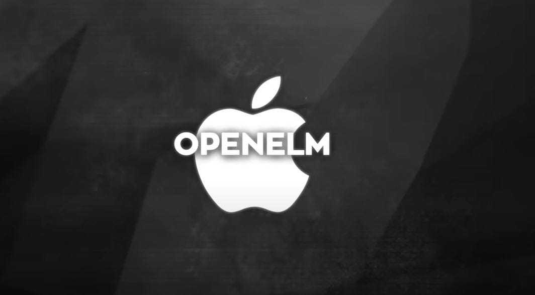 Apple OpenELM: On-Device AI