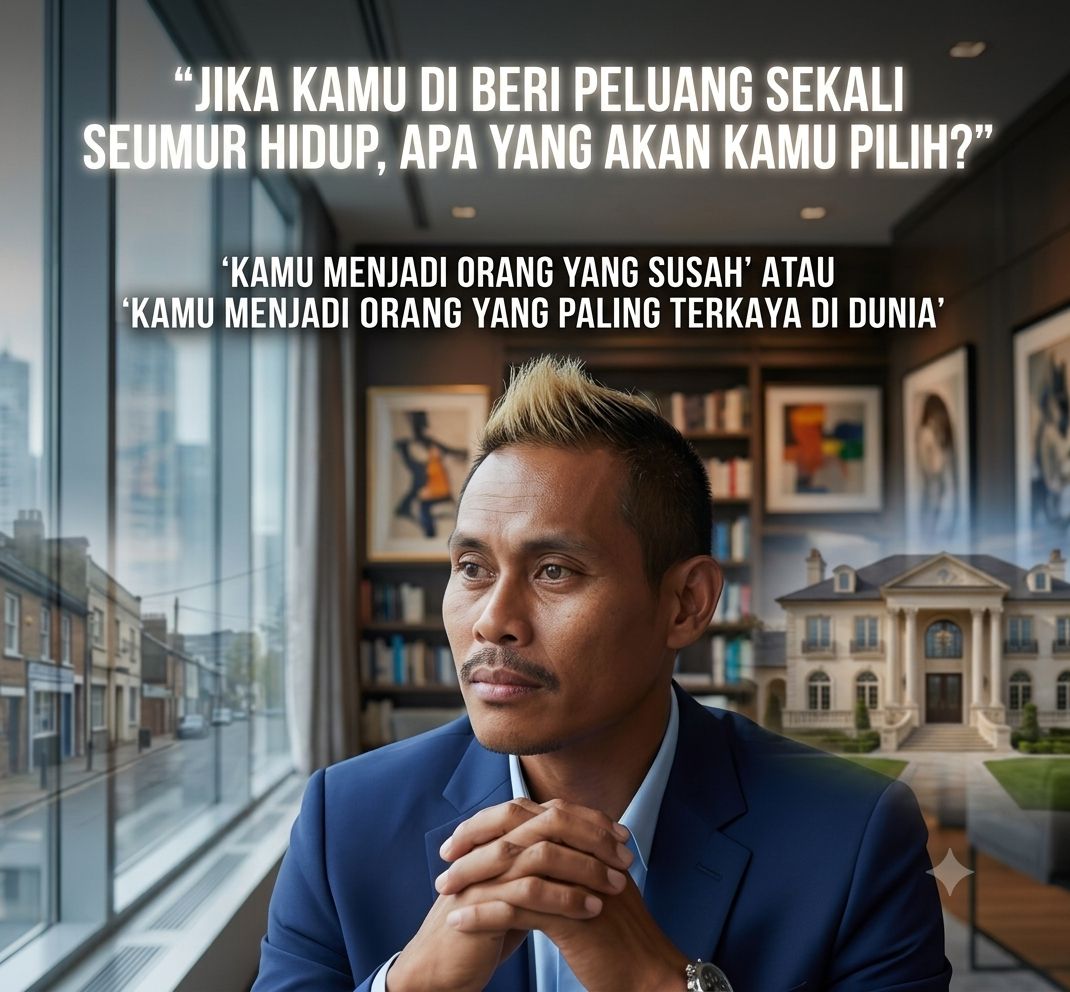 JIKA DI BERI PELUANG MEMILIH JALAN KEHIDUPAN.