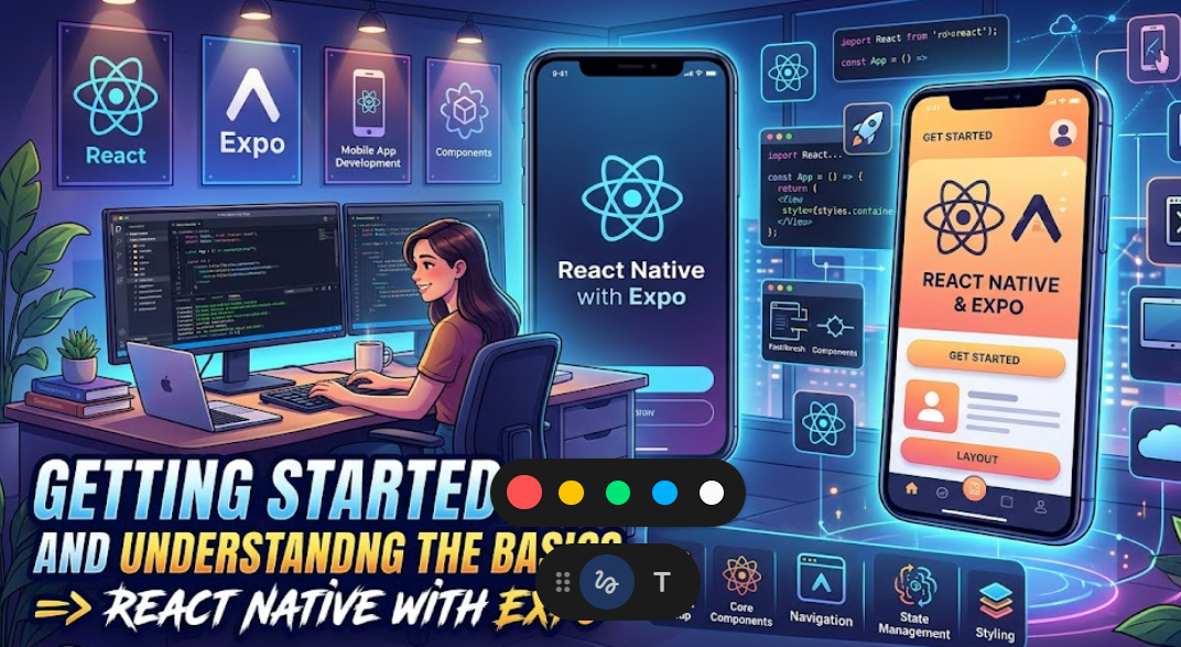 Getting Started and Understanding the Basics => React Native with Expo