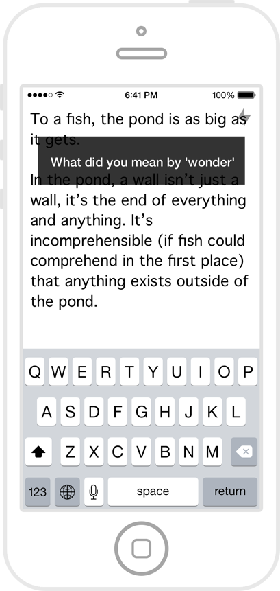 A good app for writing