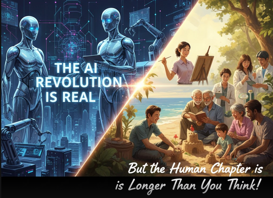 The AI Revolution is Real: But the Human Chapter is Longer Than You Think!