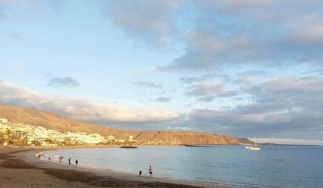 Reporting Live from Tenerife — Touch Grass, Touch Sand, Stay Chad