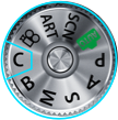 Mode dial with the C option highlighted.
