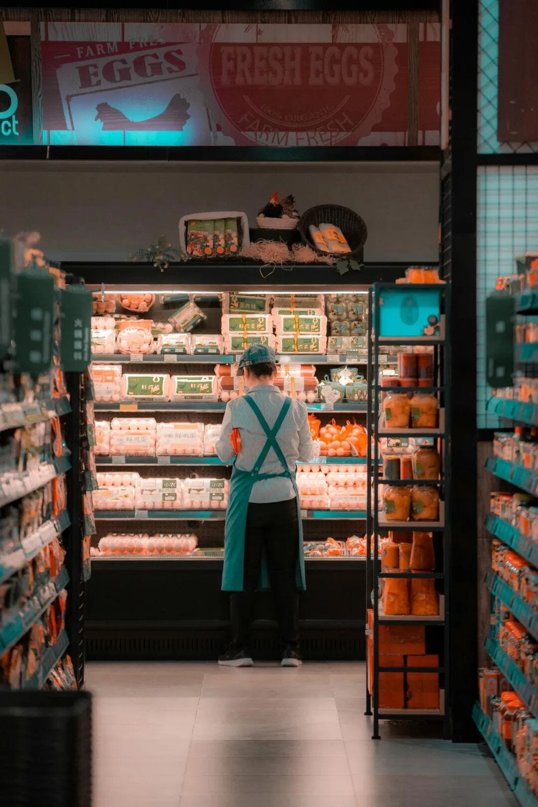 How can the electronic price tag system help chain brands achieve unified price control?