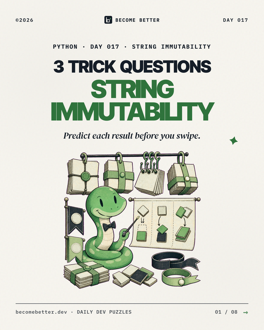 3 TrickQuestions on String Immutability
