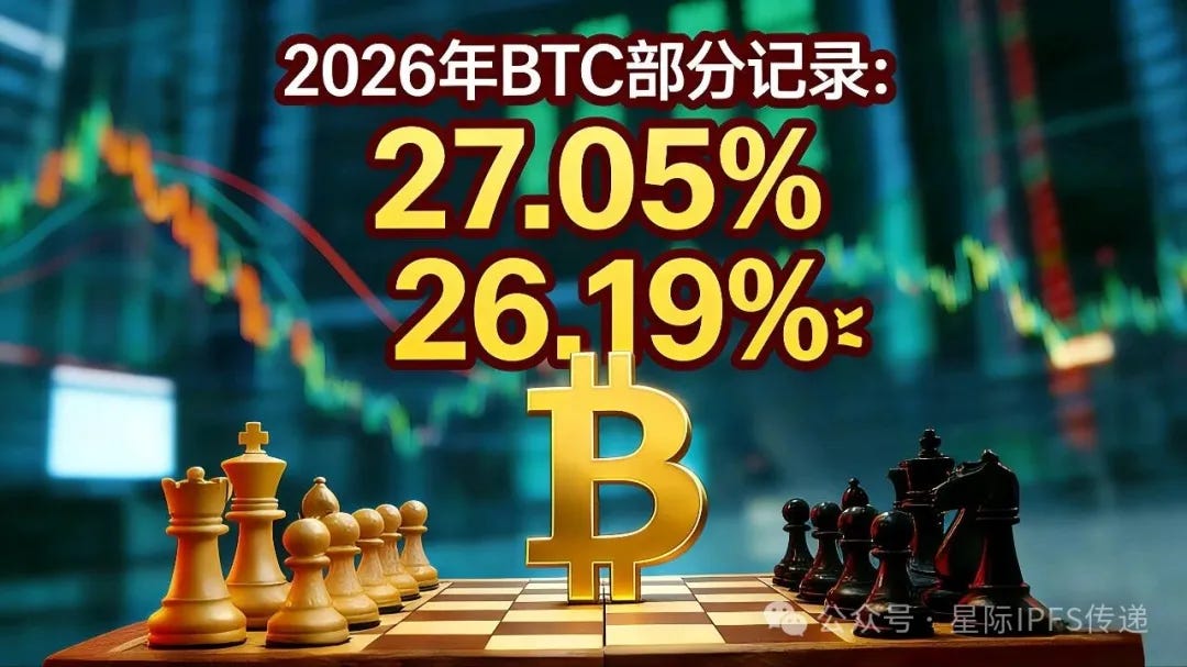 2026年BTC部分交易盈亏记录：27.05%、26.19％